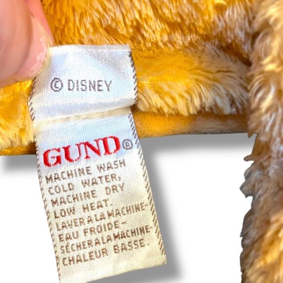 Gund Classic Winnie Pooh Tigger Plush Teddy Bear Tummy Play Mat Lovey Disney 21" - Picture 9 of 12